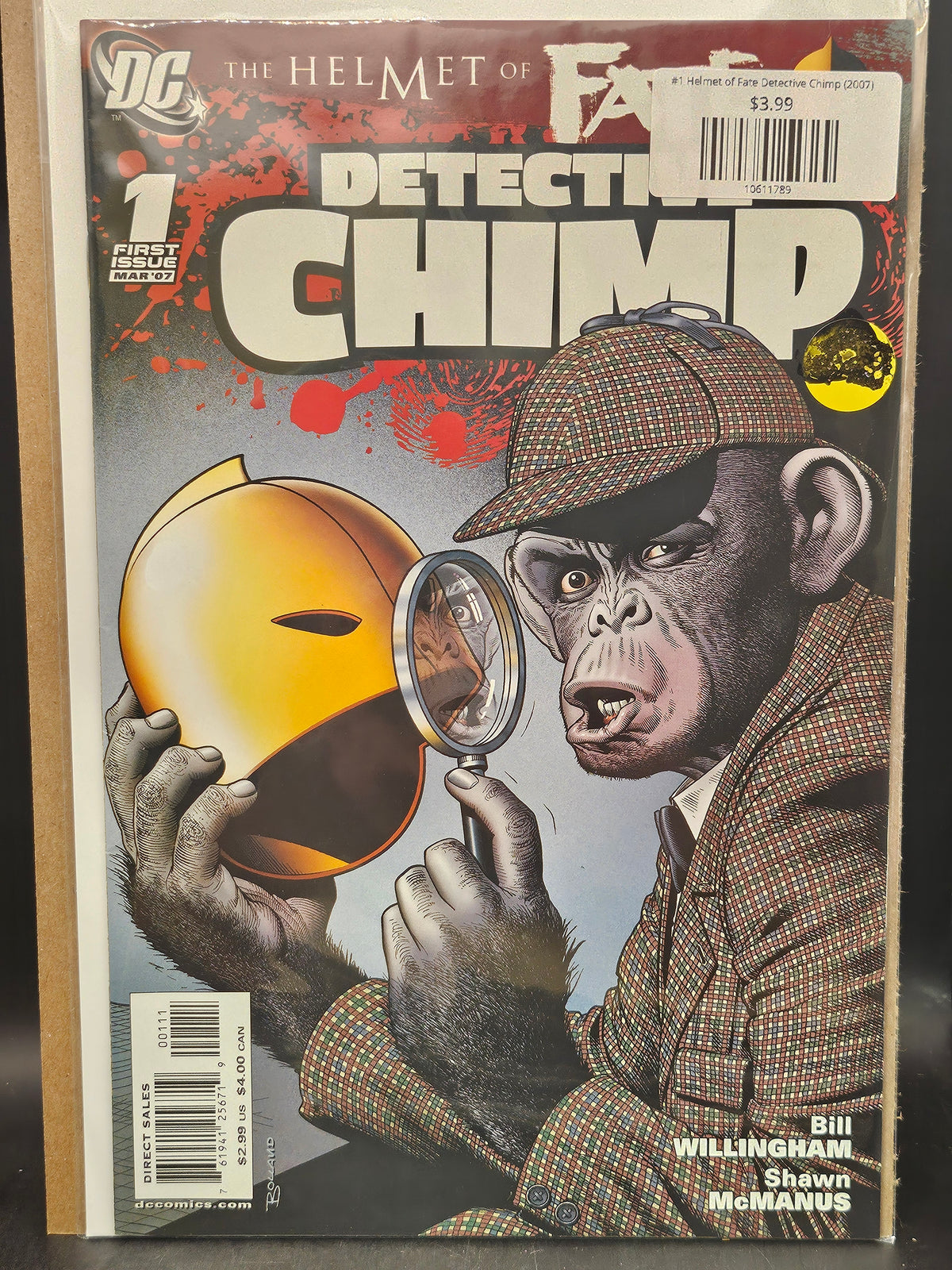 #1 Helmet of Fate Detective Chimp (2007)