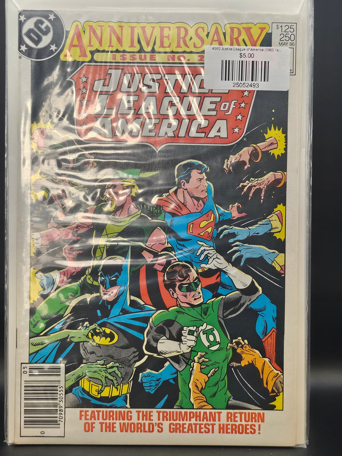 #250 Justice League of America (1960 1st Series)