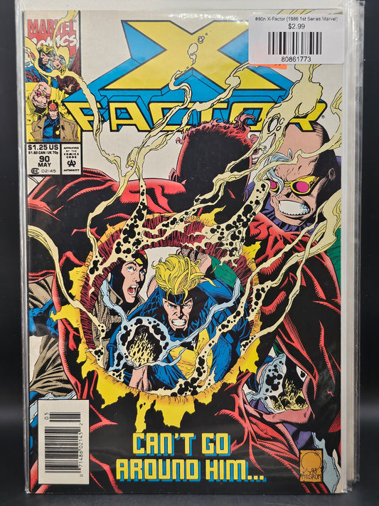 #90n X-Factor (1986 1st Series Marvel)