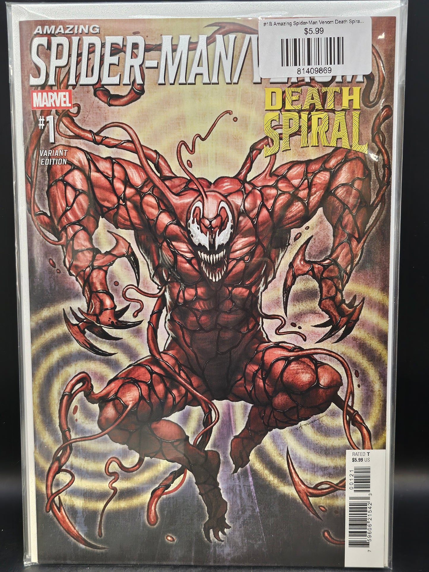 #1B Amazing Spider-Man Venom Death Spiral (2026 Marvel)