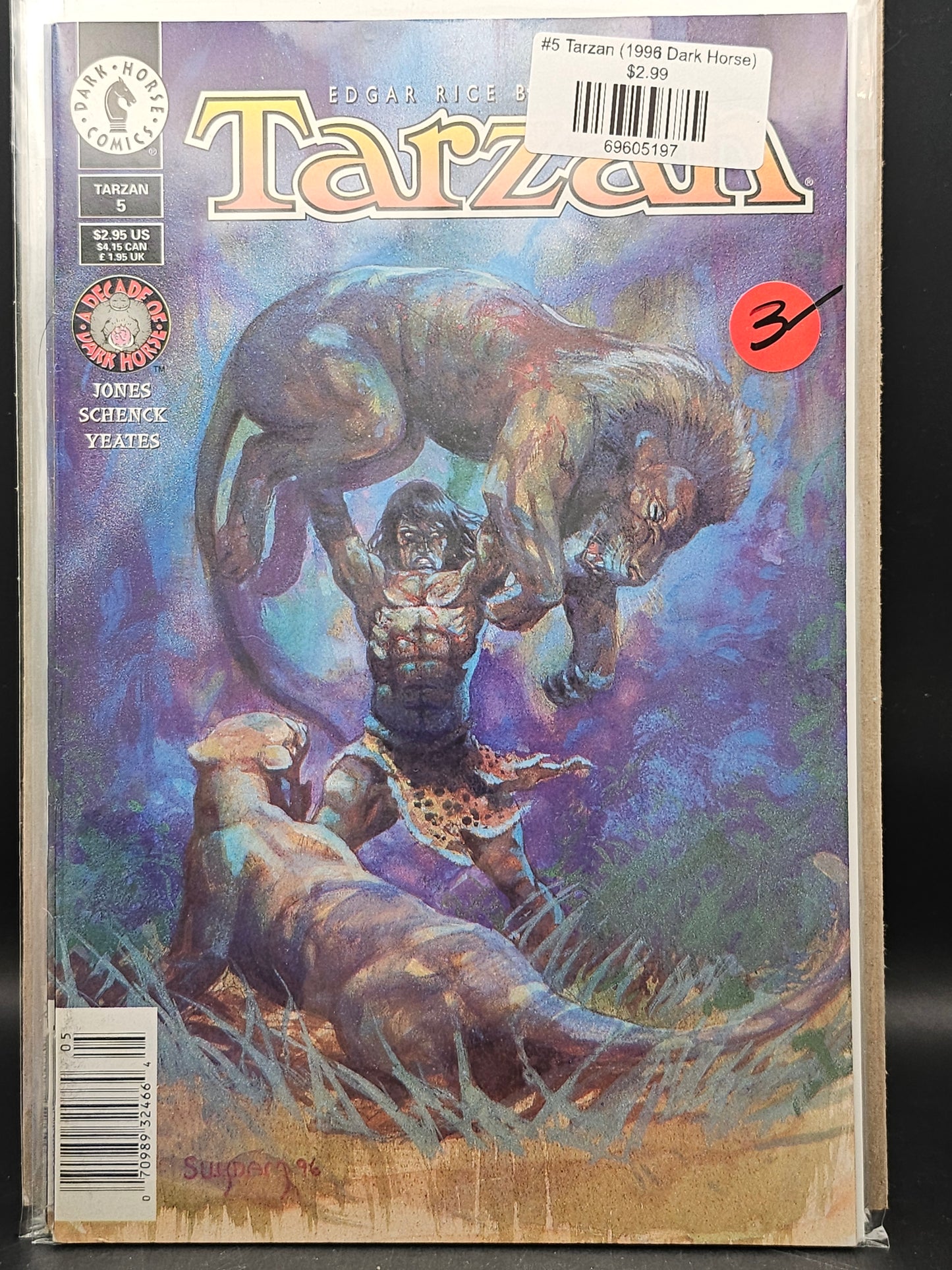 #5 Tarzan (1996 Dark Horse)