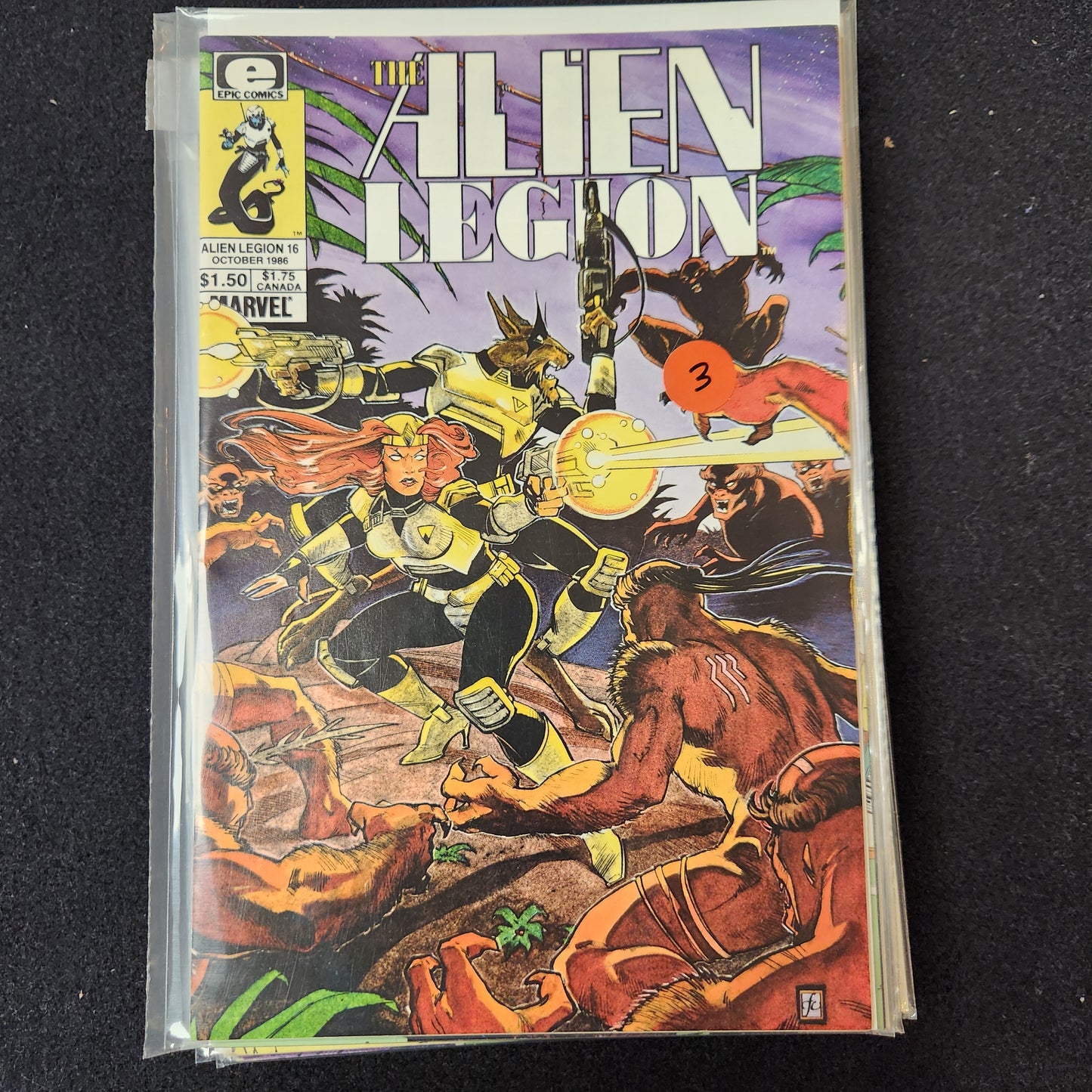 Alien Legion – Marvel / Epic Comics – 1984–1987 – Volume 1 – #16