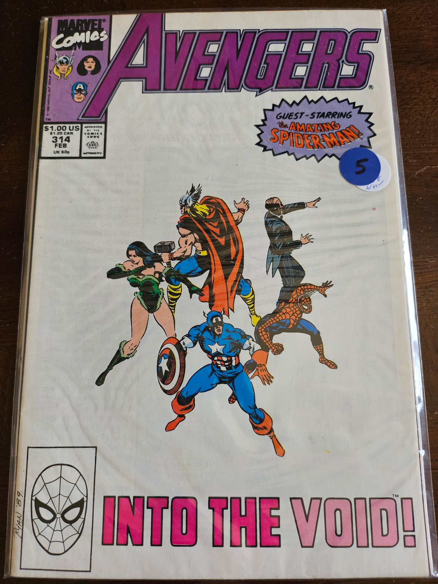 Avengers – Marvel Comics – (1963–1999) – Volume 1 – #314