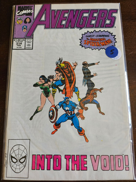 Avengers – Marvel Comics – (1963–1999) – Volume 1 – #314