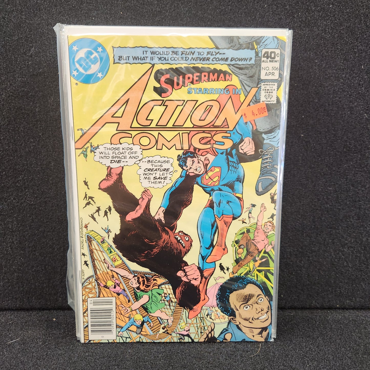 Action Comics #506 - The Star Who Stole Superman's Life (DC 1980)