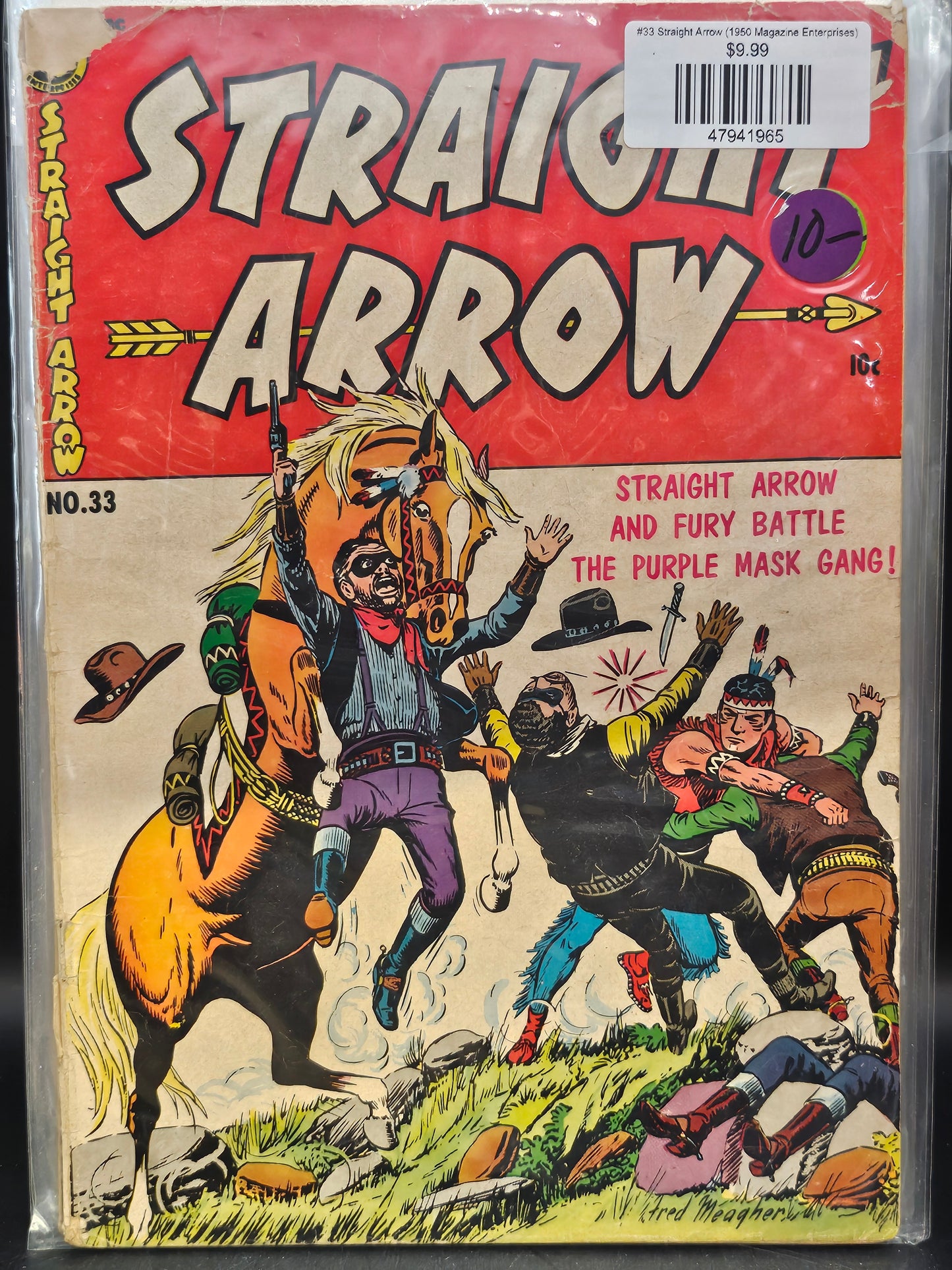 #33 Straight Arrow (1950 Magazine Enterprises)