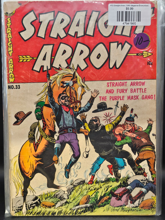 #33 Straight Arrow (1950 Magazine Enterprises)