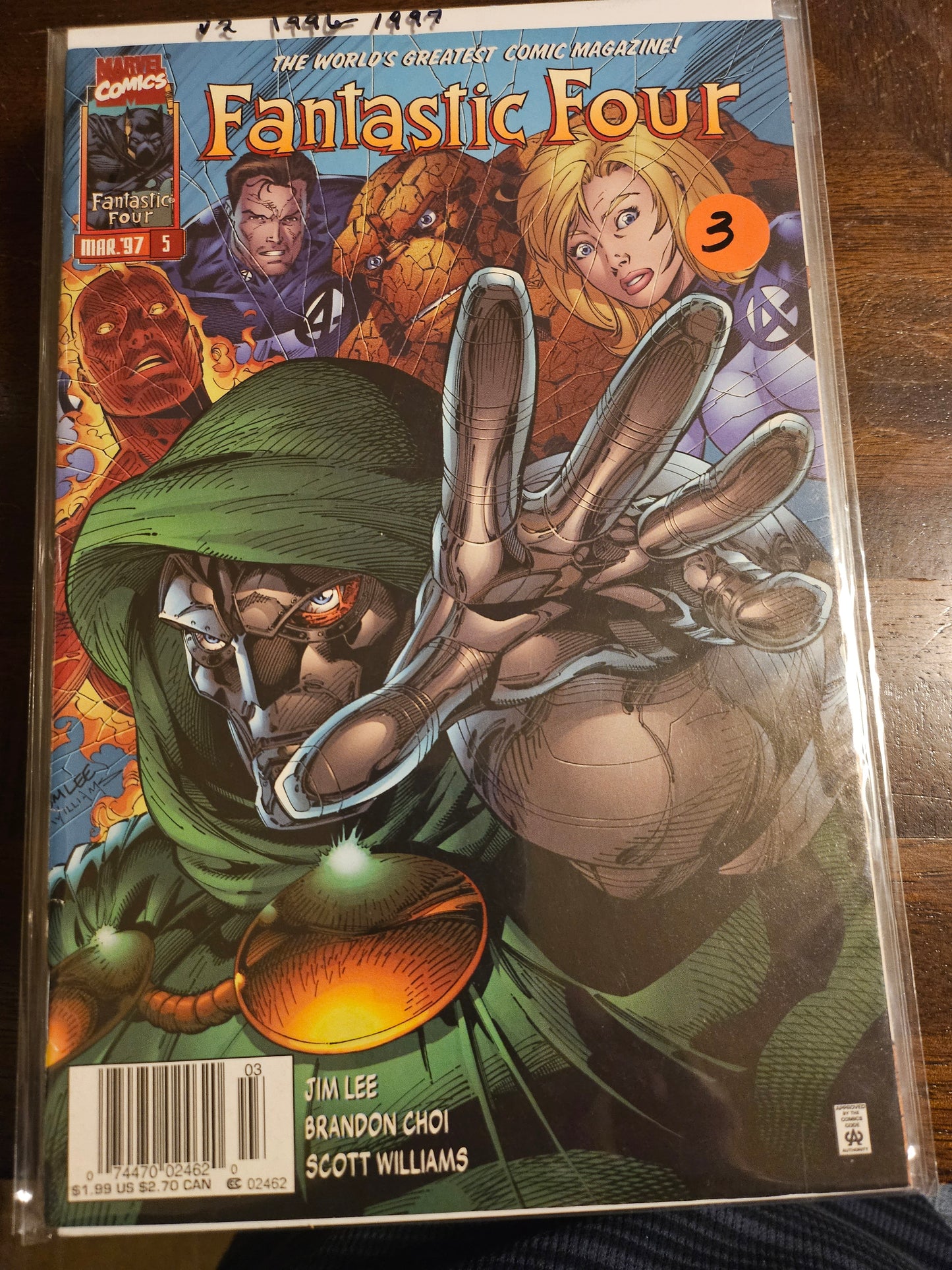 124.100 – #5 - Fantastic Four v2 -1996-1997