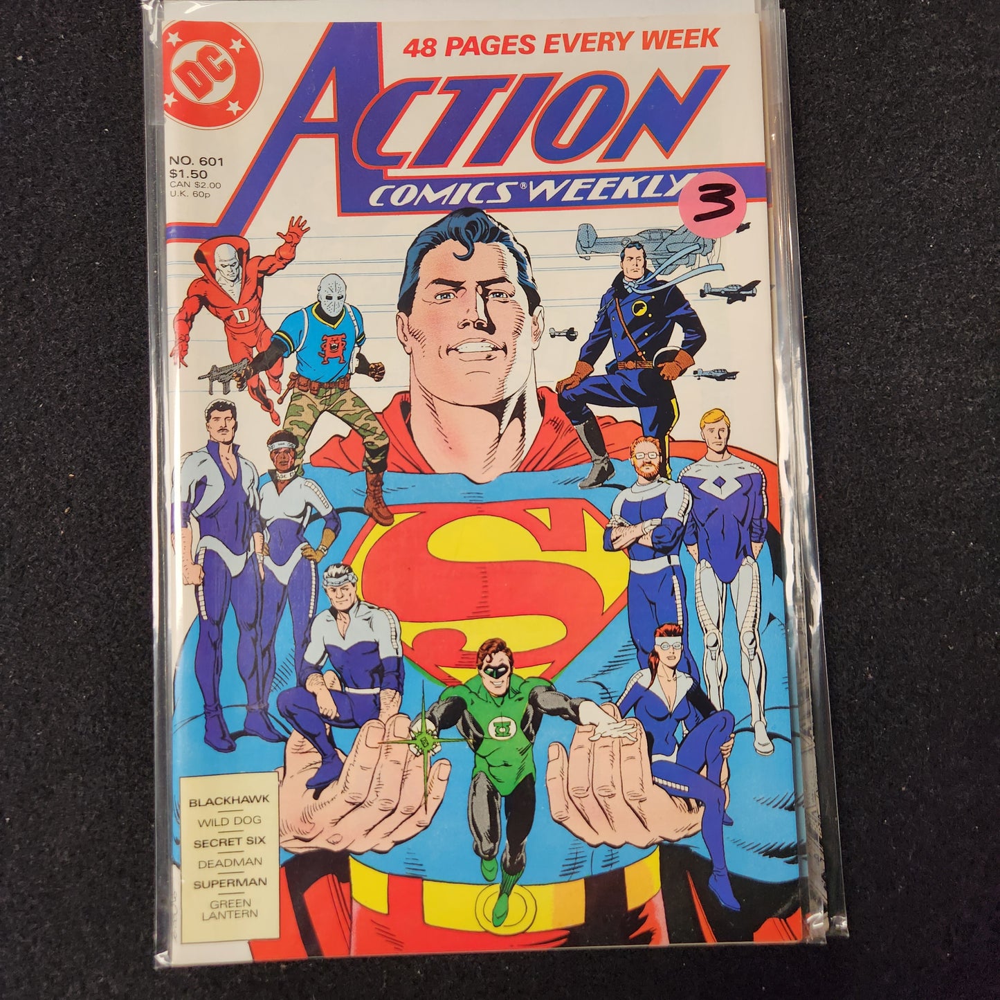 Action Comics #601 - Featuring Green Lantern (DC 1988)