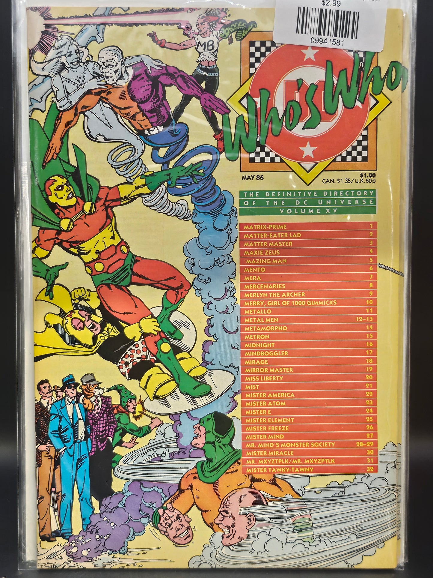 #15 Who's Who The Definitive Directory of the DC Universe (1985)