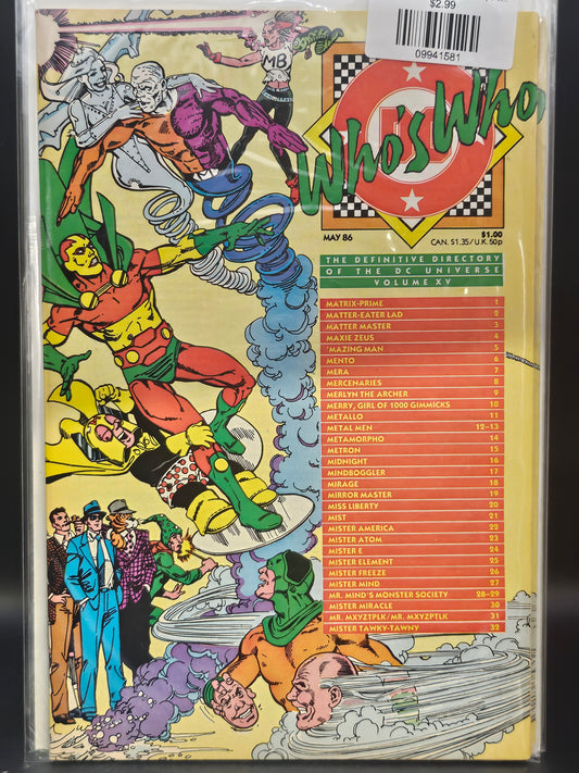#15 Who's Who The Definitive Directory of the DC Universe (1985)