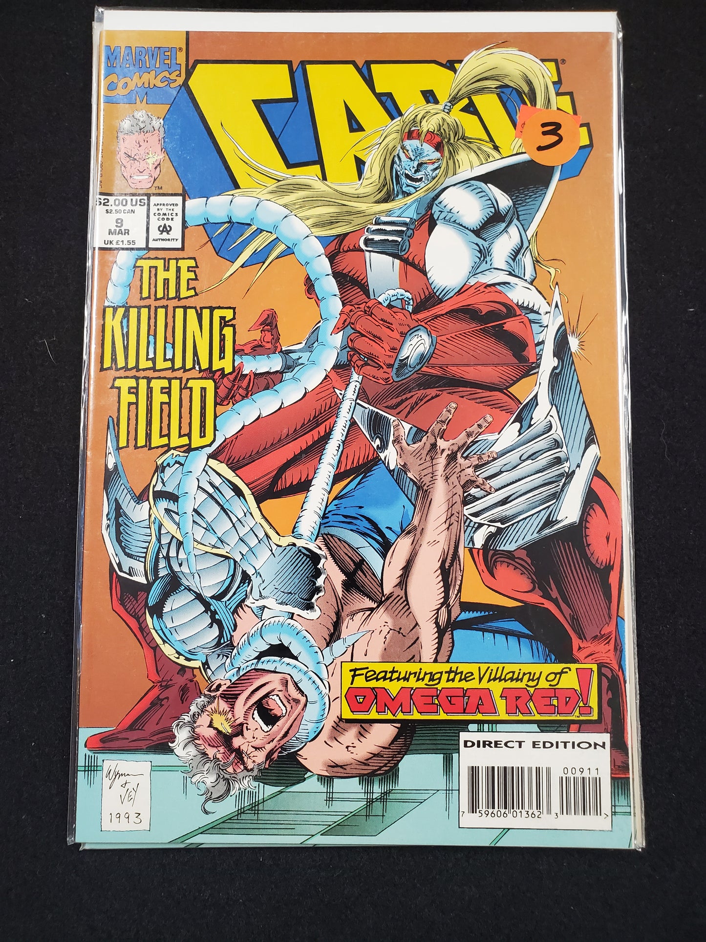 Cable – Marvel Comics – 1993–2002 – Volume 1 – #9 - Direct Edition