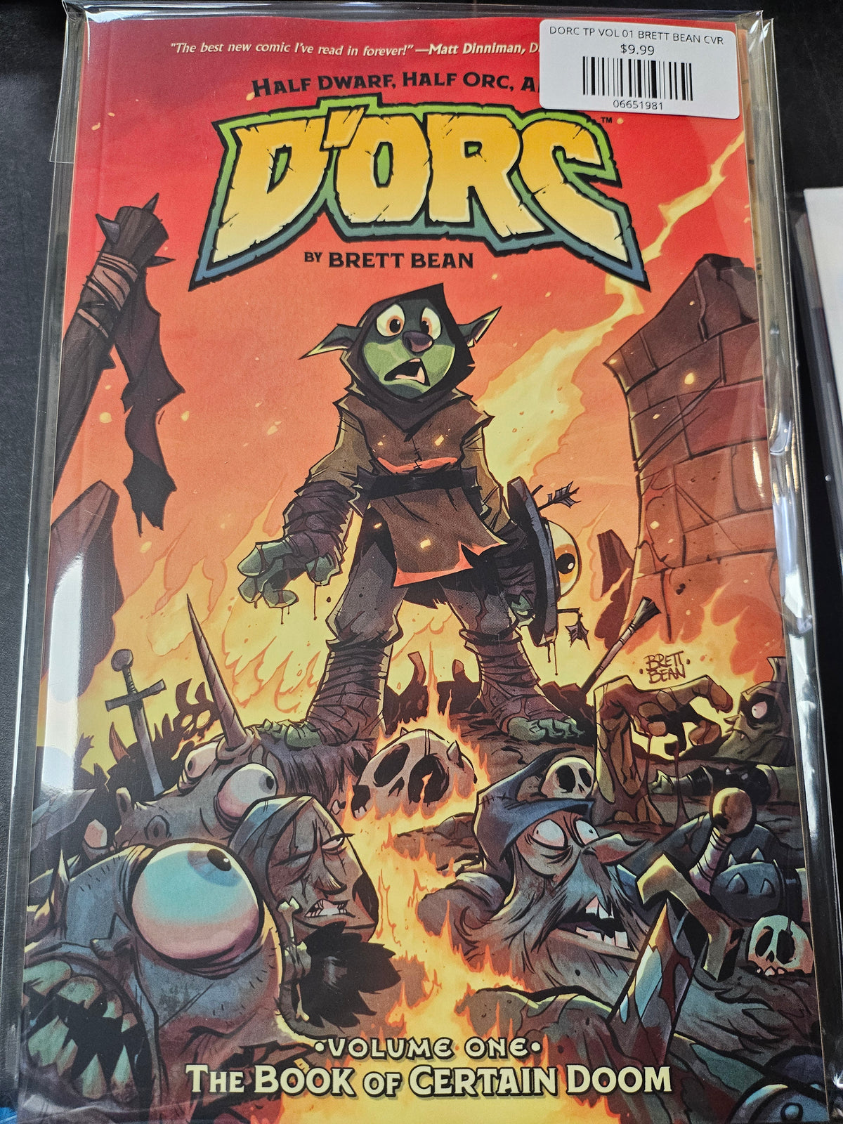 DORC TP VOL 01 BRETT BEAN CVR