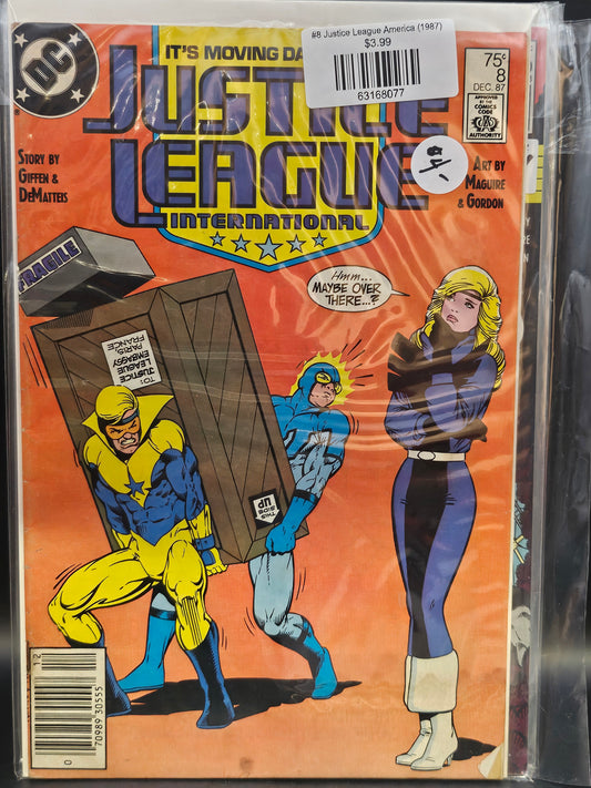 #8 Justice League America (1987)