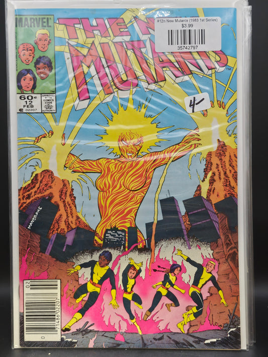 #12n New Mutants (1983 1st Series)