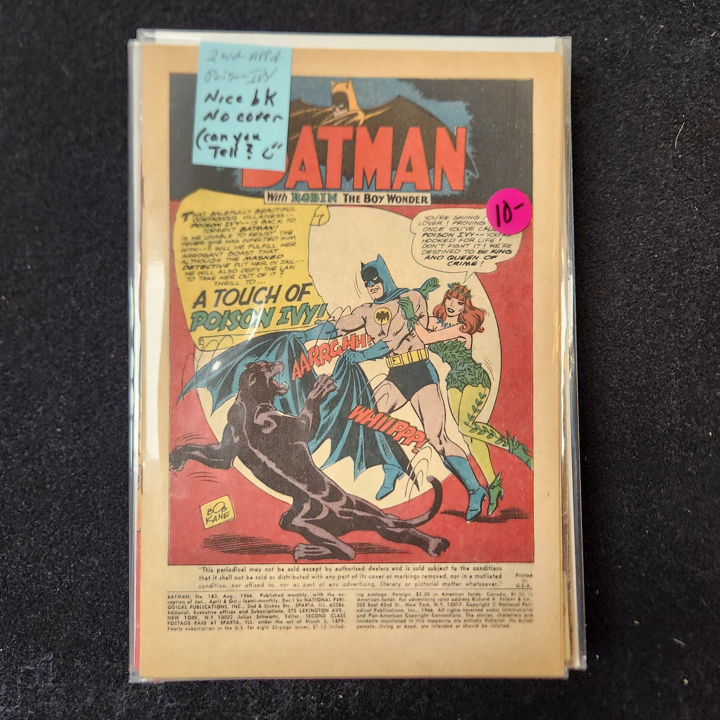 Batman – DC Comics – (1940–2011) – Volume 1 – #183