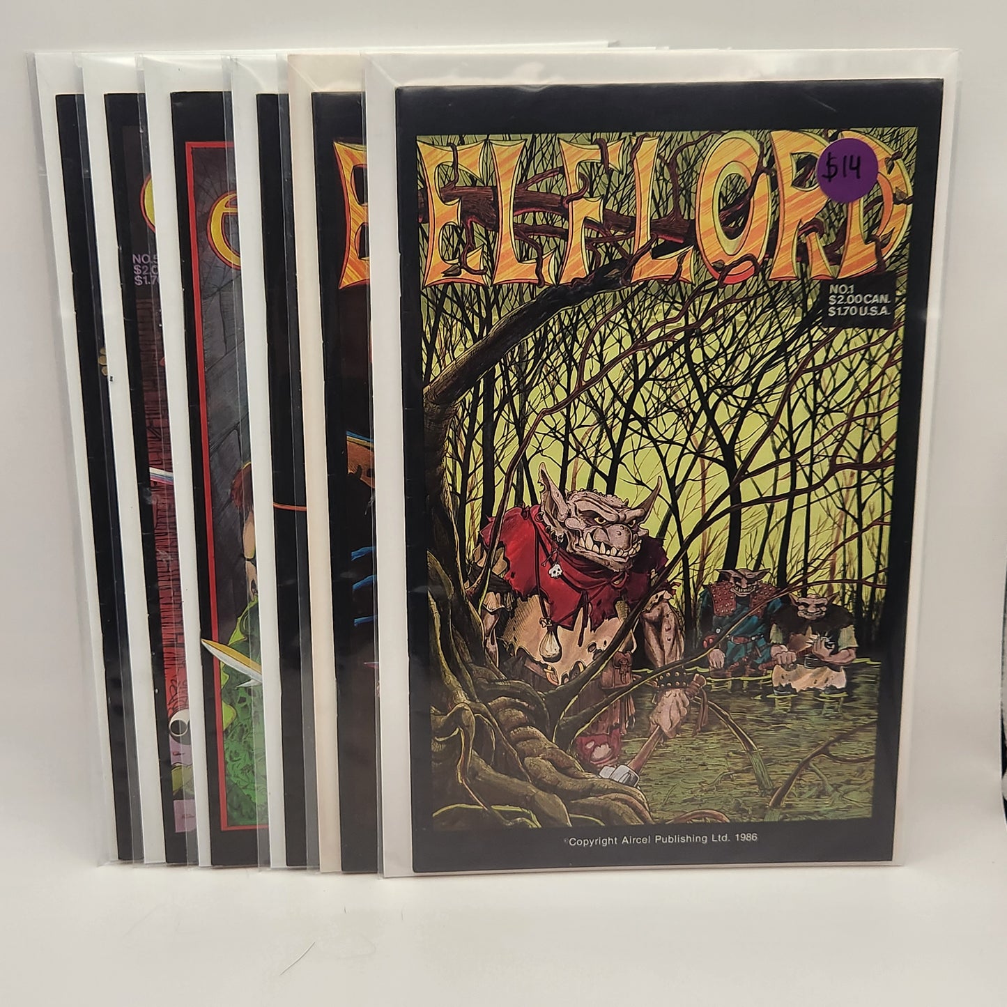 1–6 Complete Set - Elflord (1986 1st Series)