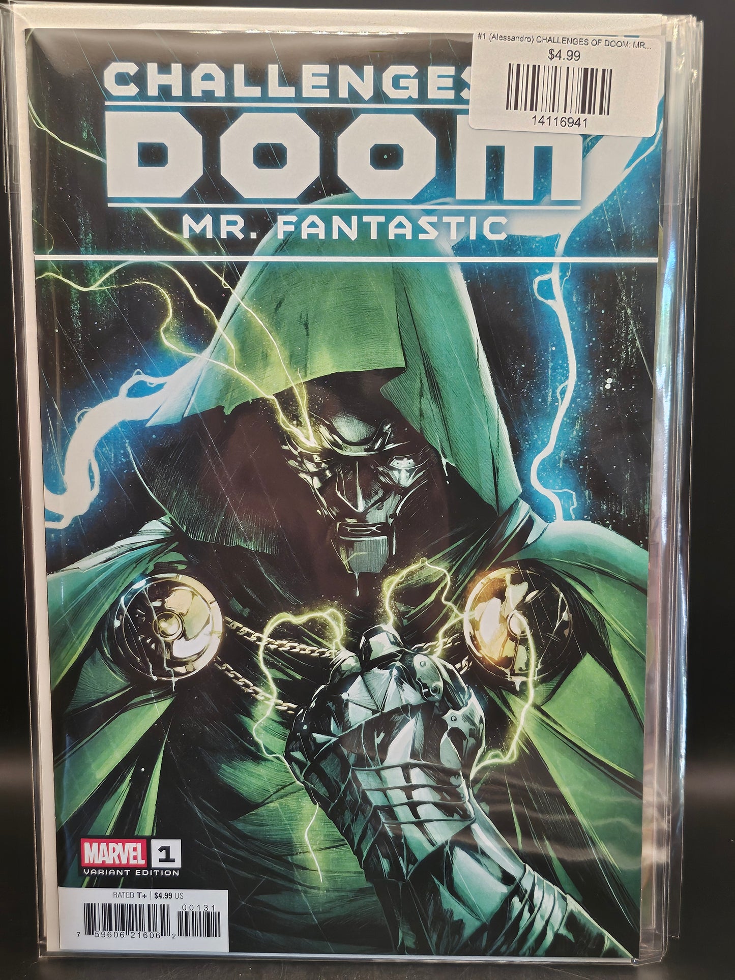 #1 (Alessandro) CHALLENGES OF DOOM: MR. FANTASTIC (ALESSANDRO CAPPUCCIO VARIANT)