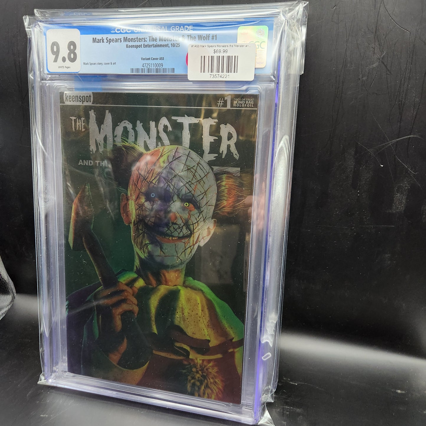 #1A53 Mark Spears Monsters the Monster and the Wolf (2025 Keenspot) (2025 Keenspot) #1A53 (9.8)