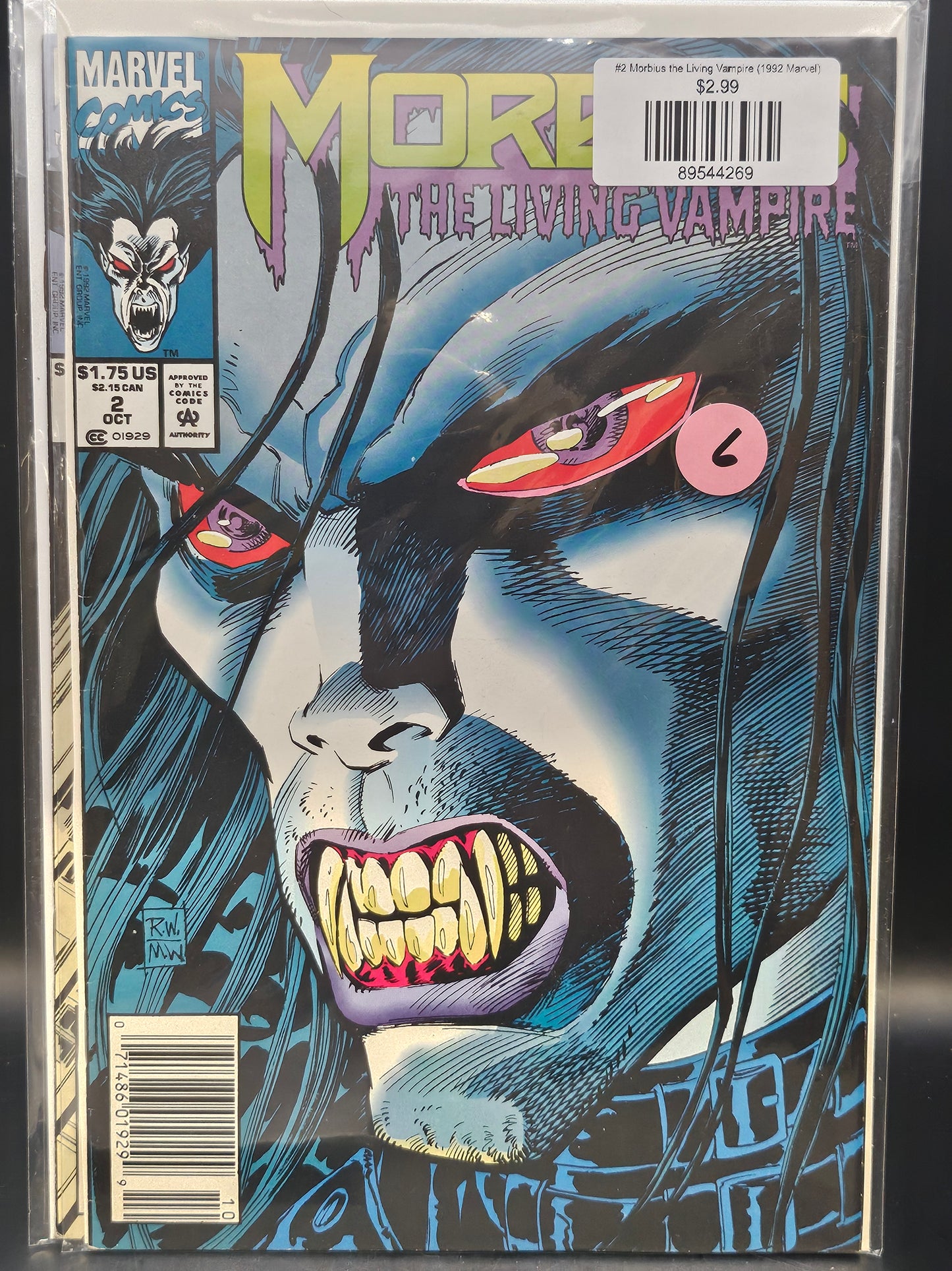 #2 Morbius the Living Vampire (1992 Marvel)