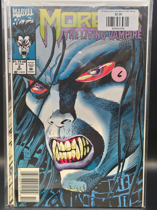 #2 Morbius the Living Vampire (1992 Marvel)