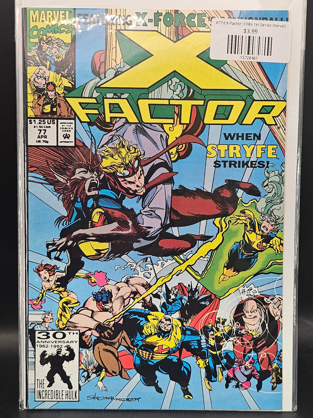 #77d X-Factor (1986 1st Series Marvel)