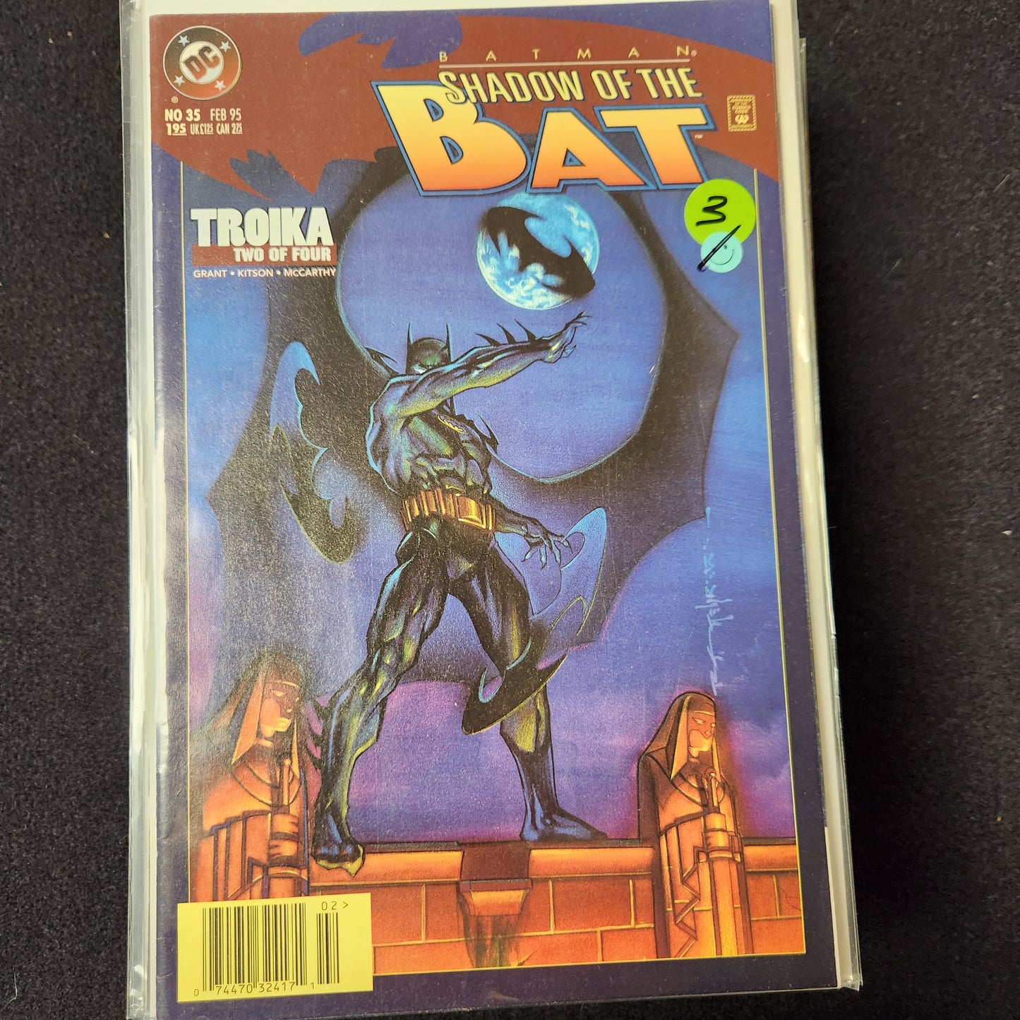 Batman: Shadow of the Bat – DC Comics – (1992–2000) – Volume 1 – #35 - Newsstand Edition