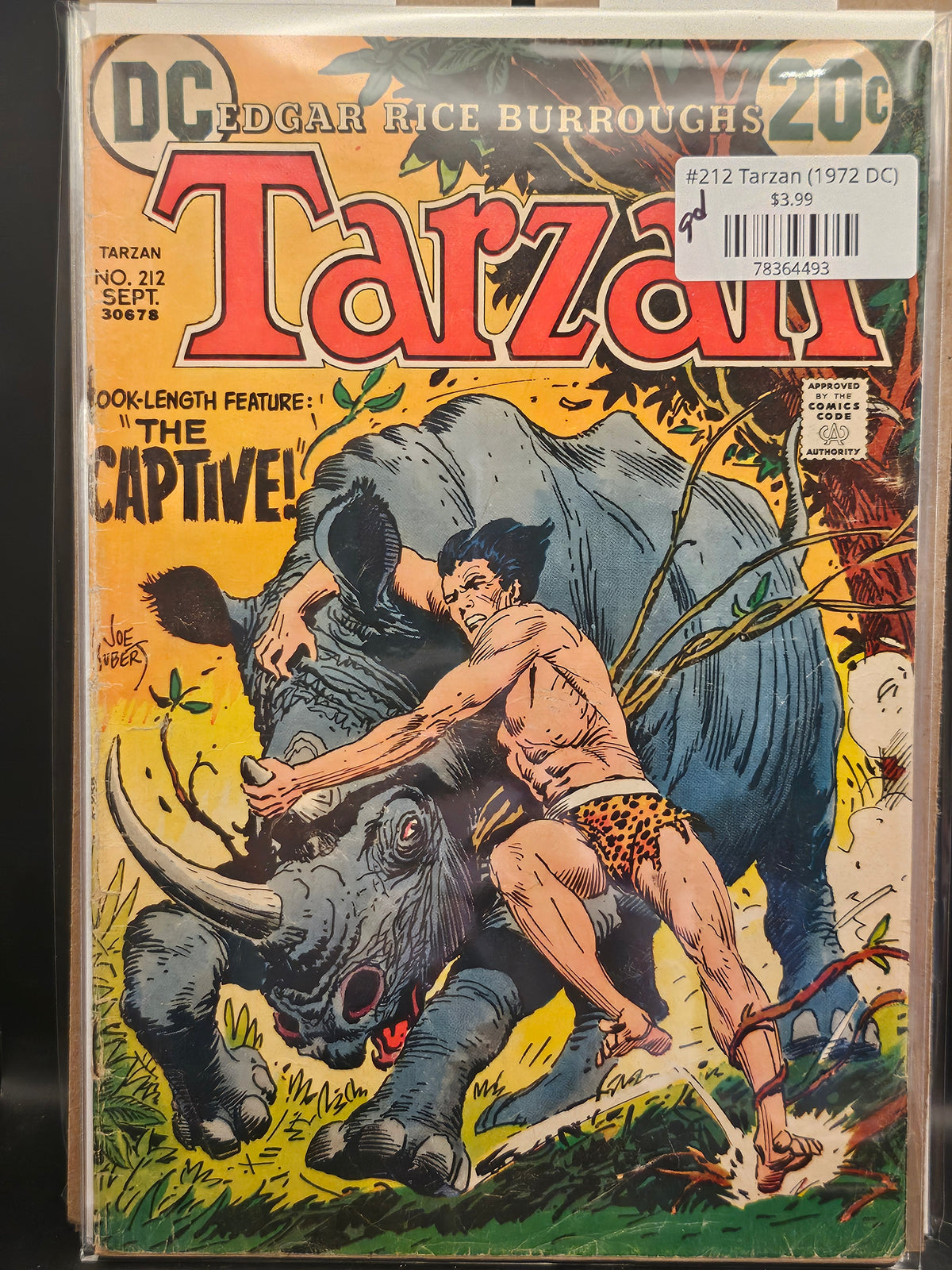 #212 Tarzan (1972 DC)