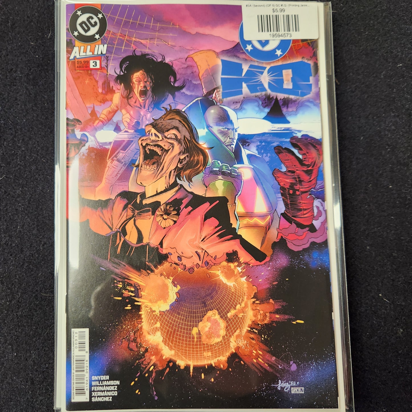 #3A (Second) (OF 5) DC K.O. (Printing Javier Fernandez)