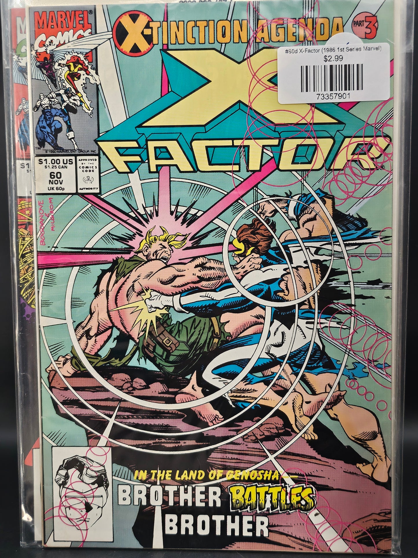 #60d X-Factor (1986 1st Series Marvel)