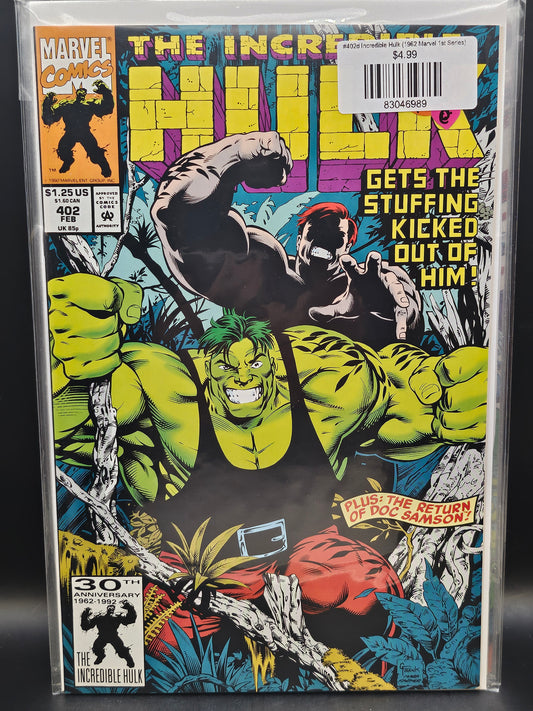 #402d Incredible Hulk (1962 Marvel 1st Series)
