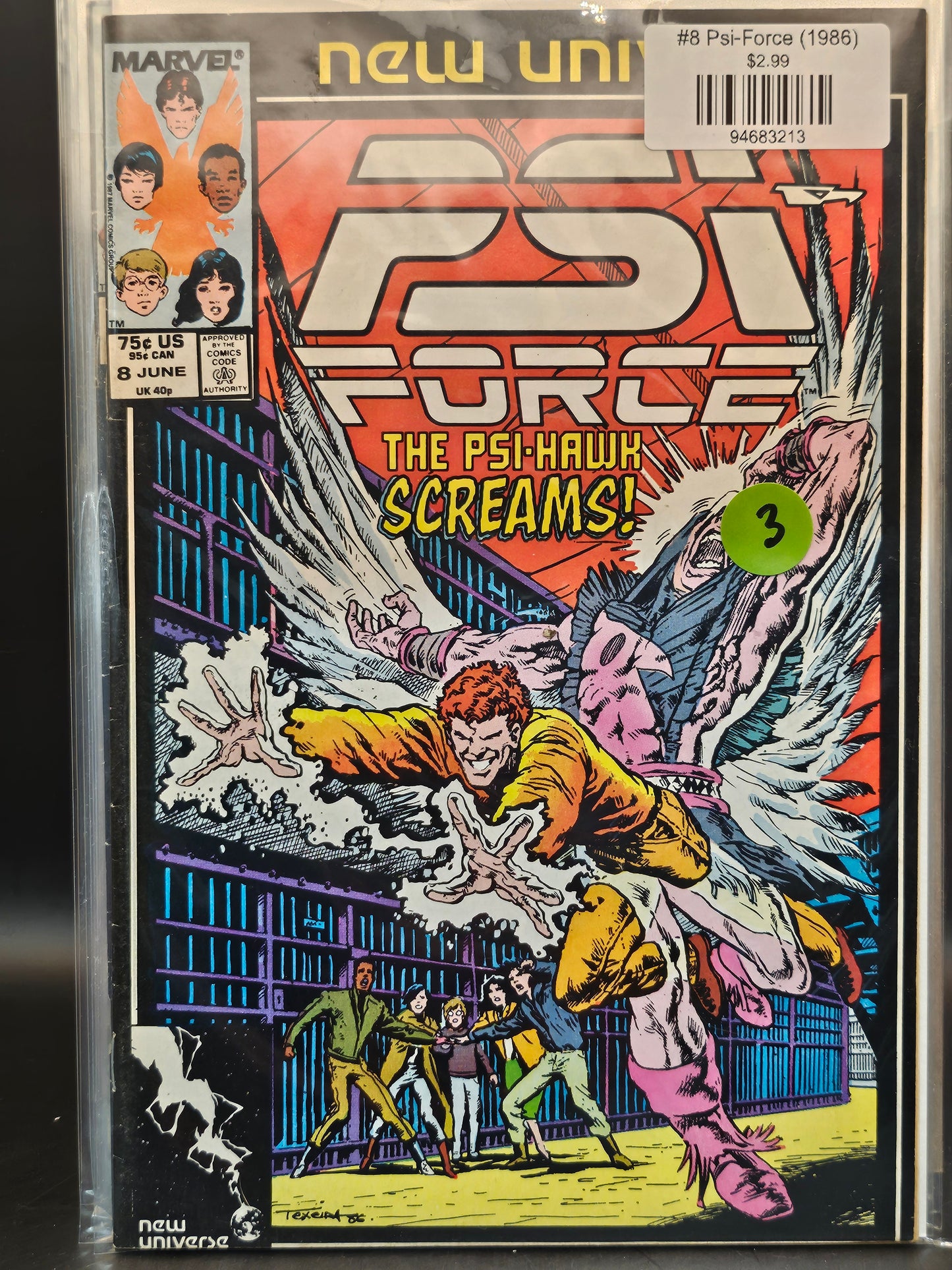#8 Psi-Force (1986)