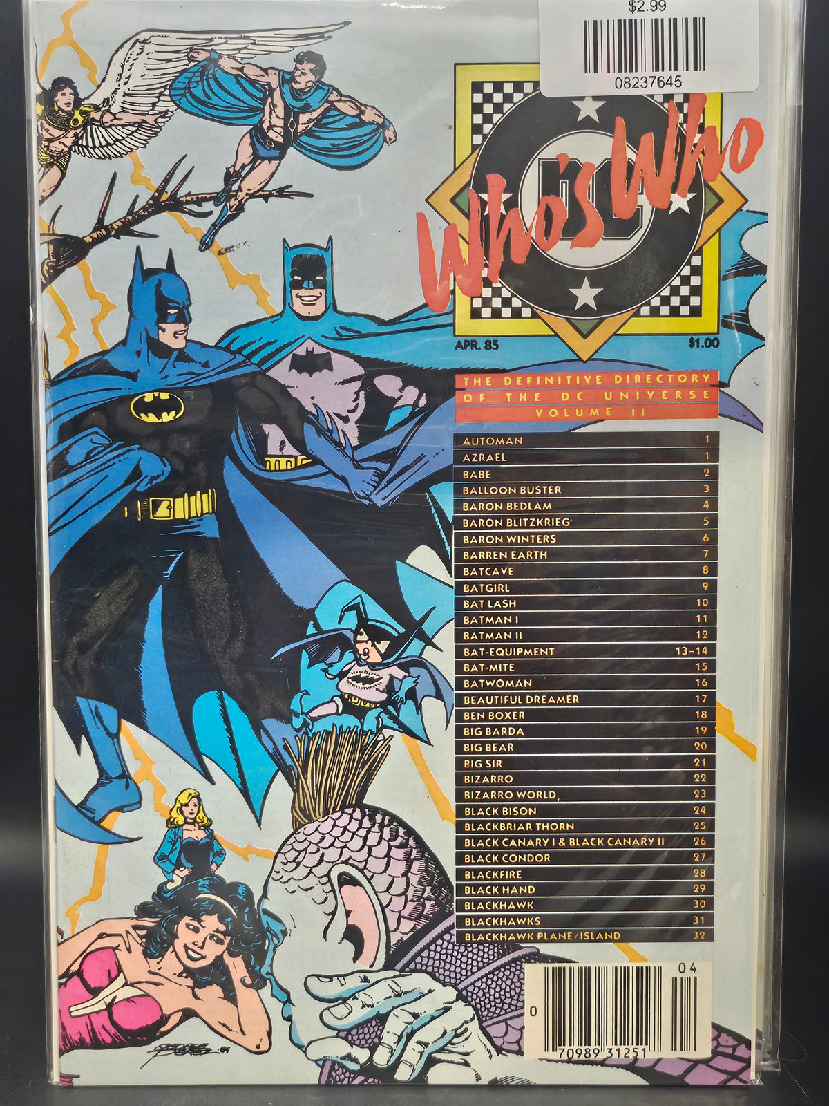 #2 Who's Who The Definitive Directory of the DC Universe (1985)