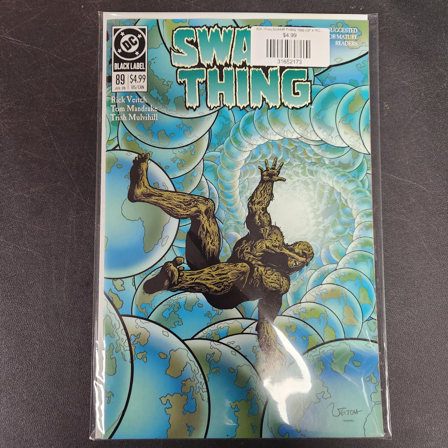 #2A (Rick) SWAMP THING 1989 (OF 4 RICK VEITCH MR)