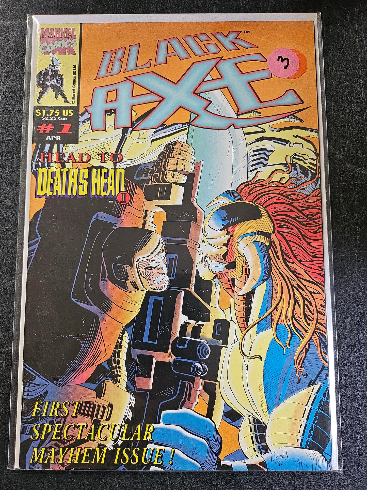 Black Axe – Marvel UK – (1993) – Volume 1 – Limited Series - #1 of 7