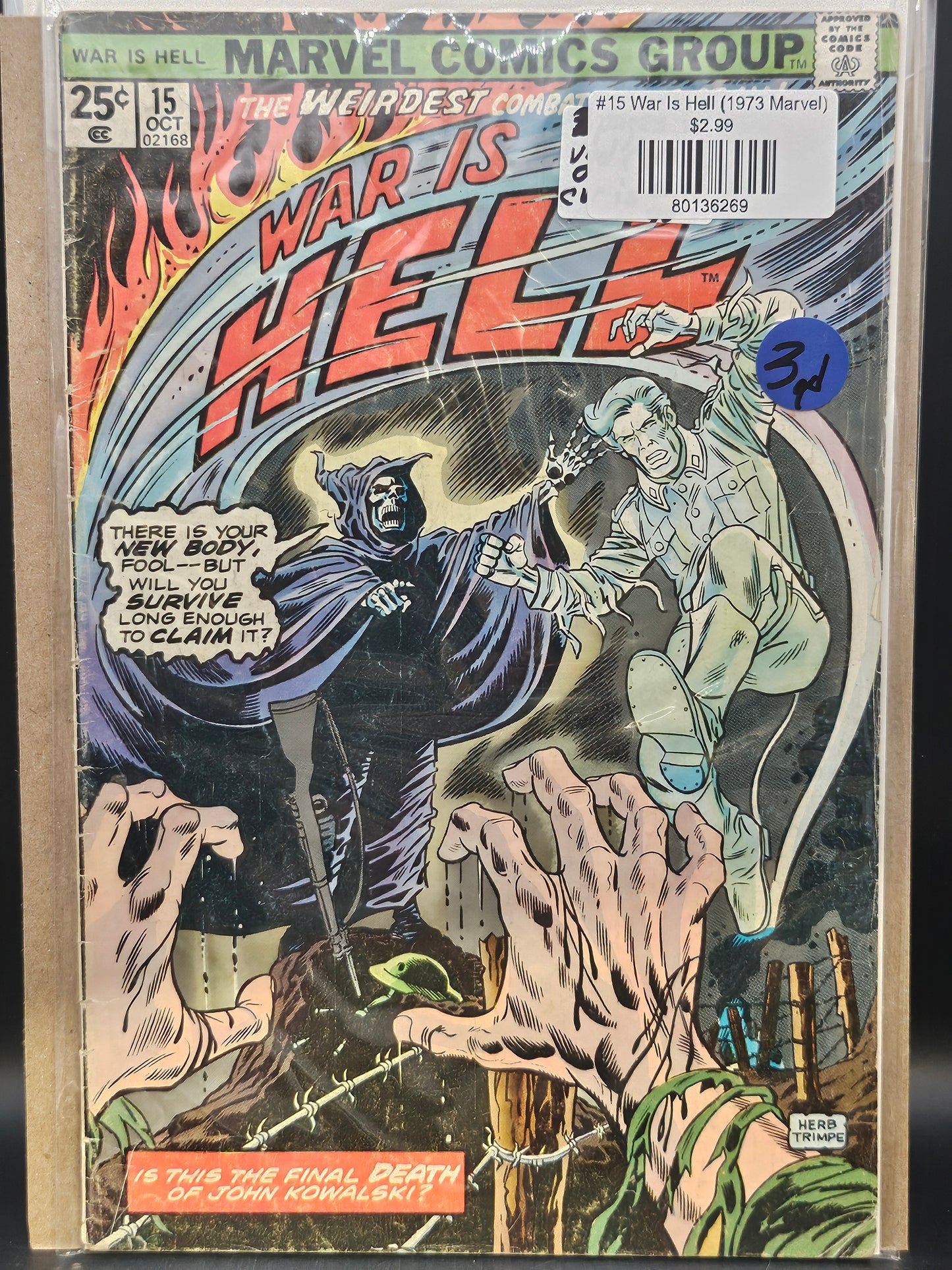 #15 War Is Hell (1973 Marvel)