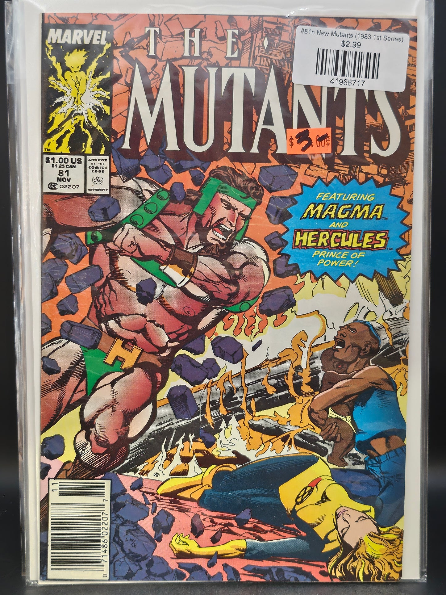 #81n New Mutants (1983 1st Series)