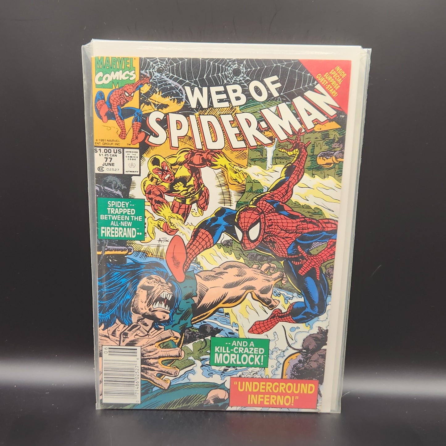 #77N Web of Spider-Man (1985 1st Series)