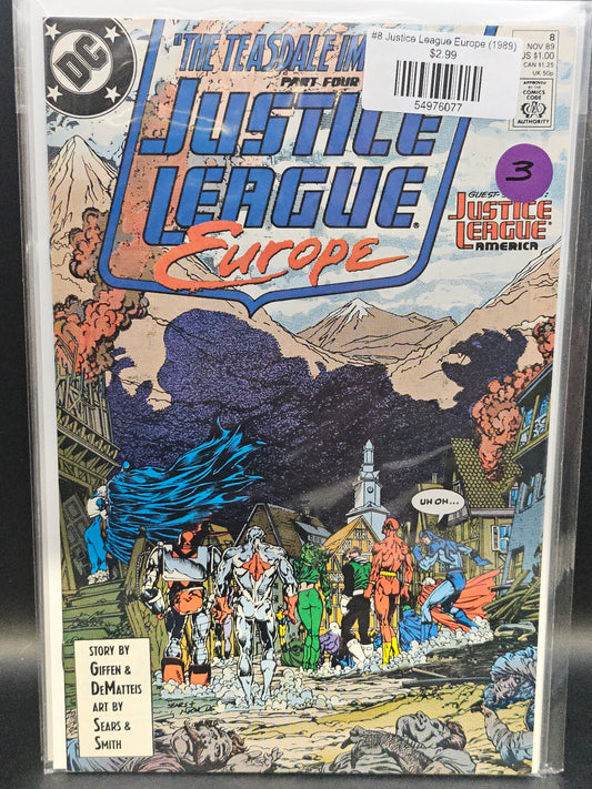 #8 Justice League Europe (1989)