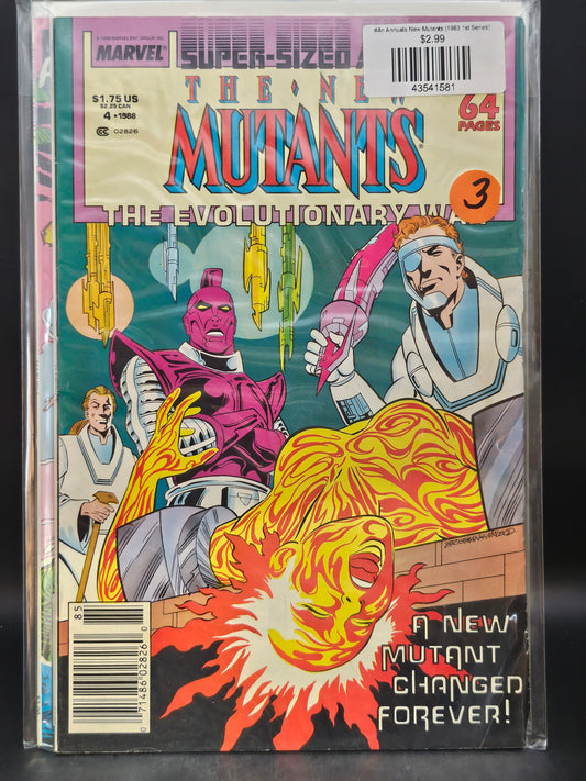 #4n Annuals New Mutants (1983 1st Series)