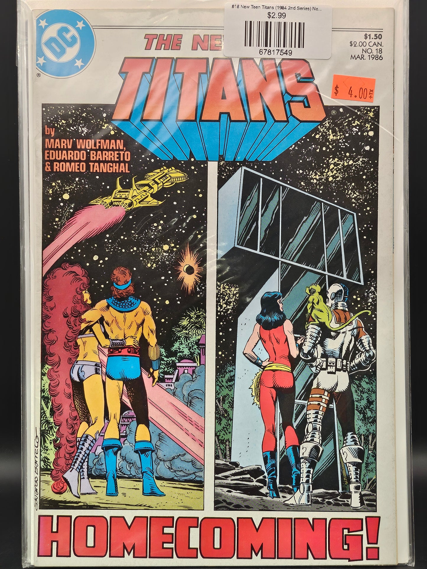 #18 New Teen Titans (1984 2nd Series) New Titans