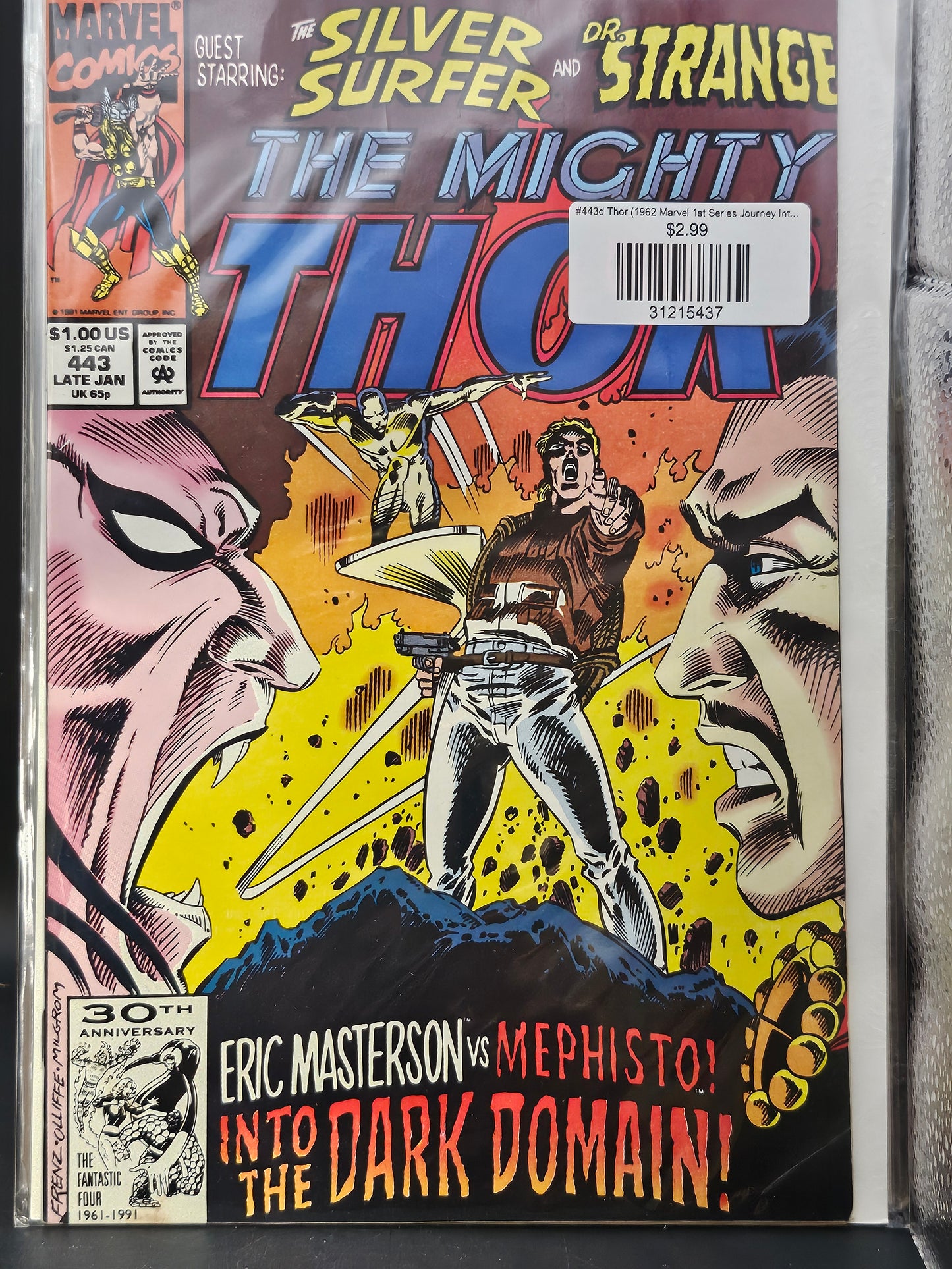 #443d Thor (1962 Marvel 1st Series Journey Into Mystery)
