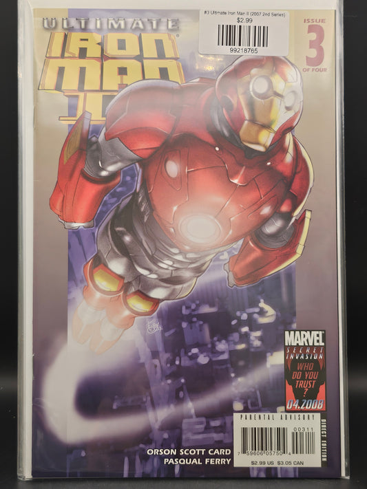 #3 Ultimate Iron Man II (2007 2nd Series)