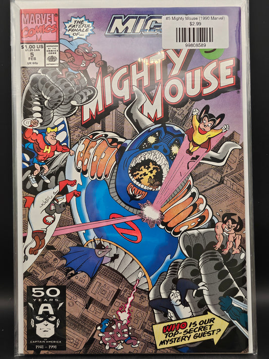 #5 Mighty Mouse (1990 Marvel)