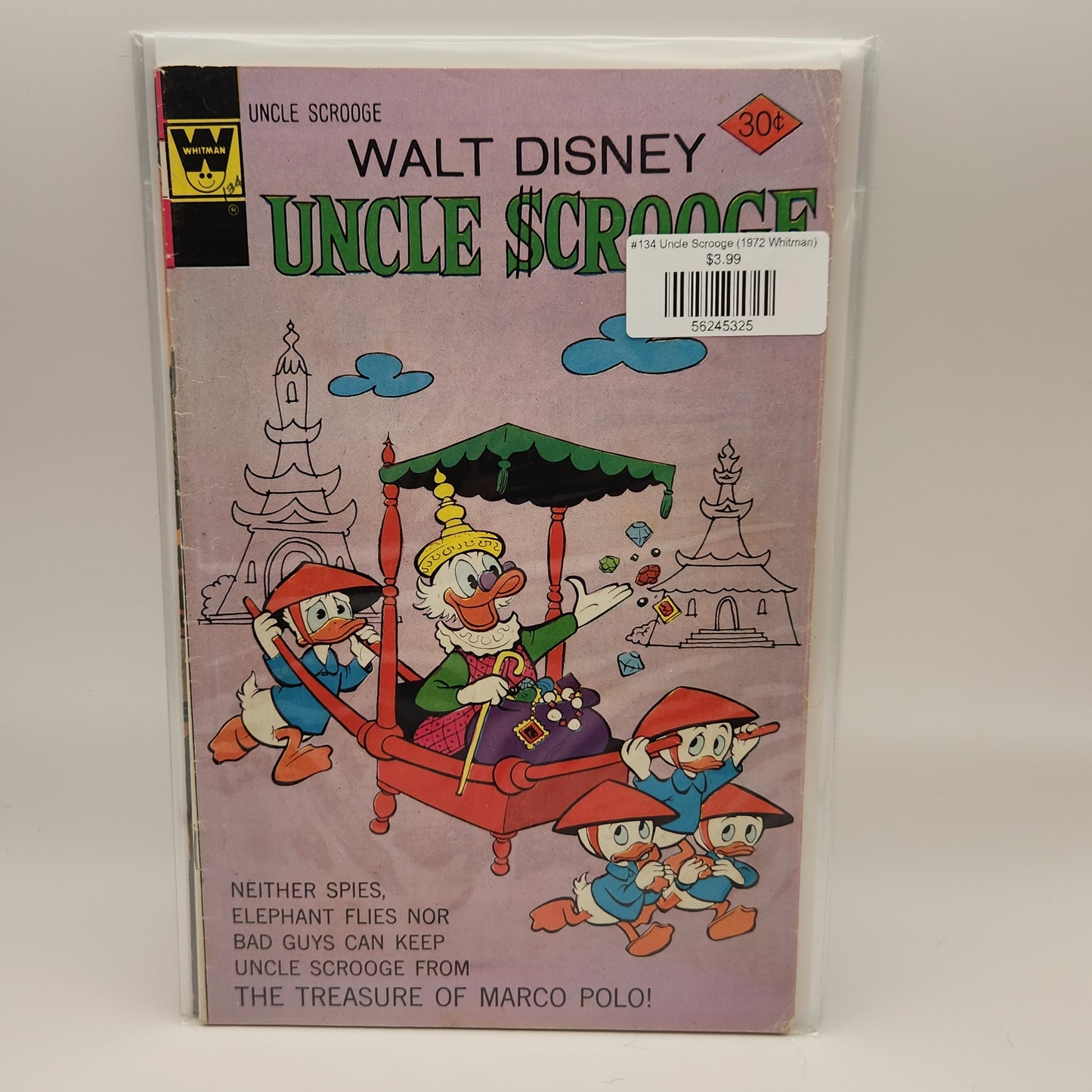 #134 Uncle Scrooge (1972 Whitman)