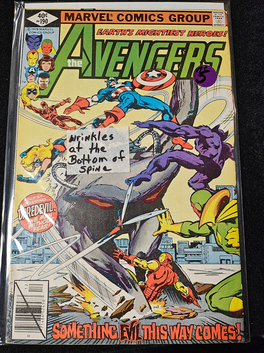 Avengers – Marvel Comics – (1963–1999) – Volume 1 – #190