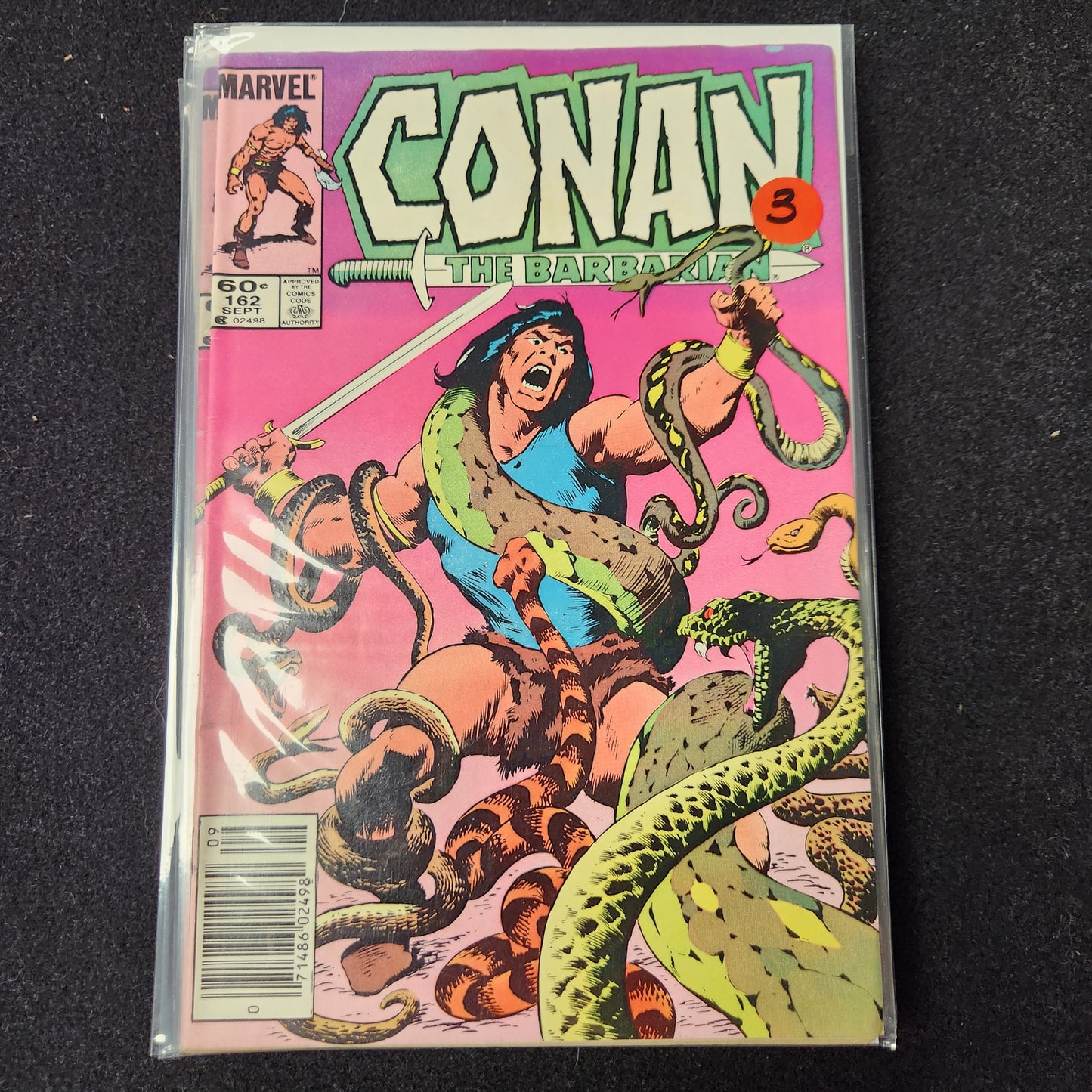 Conan the Barbarian – Marvel Comics – 1970–1993 – Volume 1 – Ongoing Series – #162