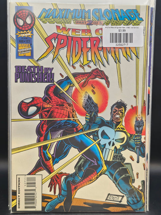 #127d Web of Spider-Man (1985 1st Series)