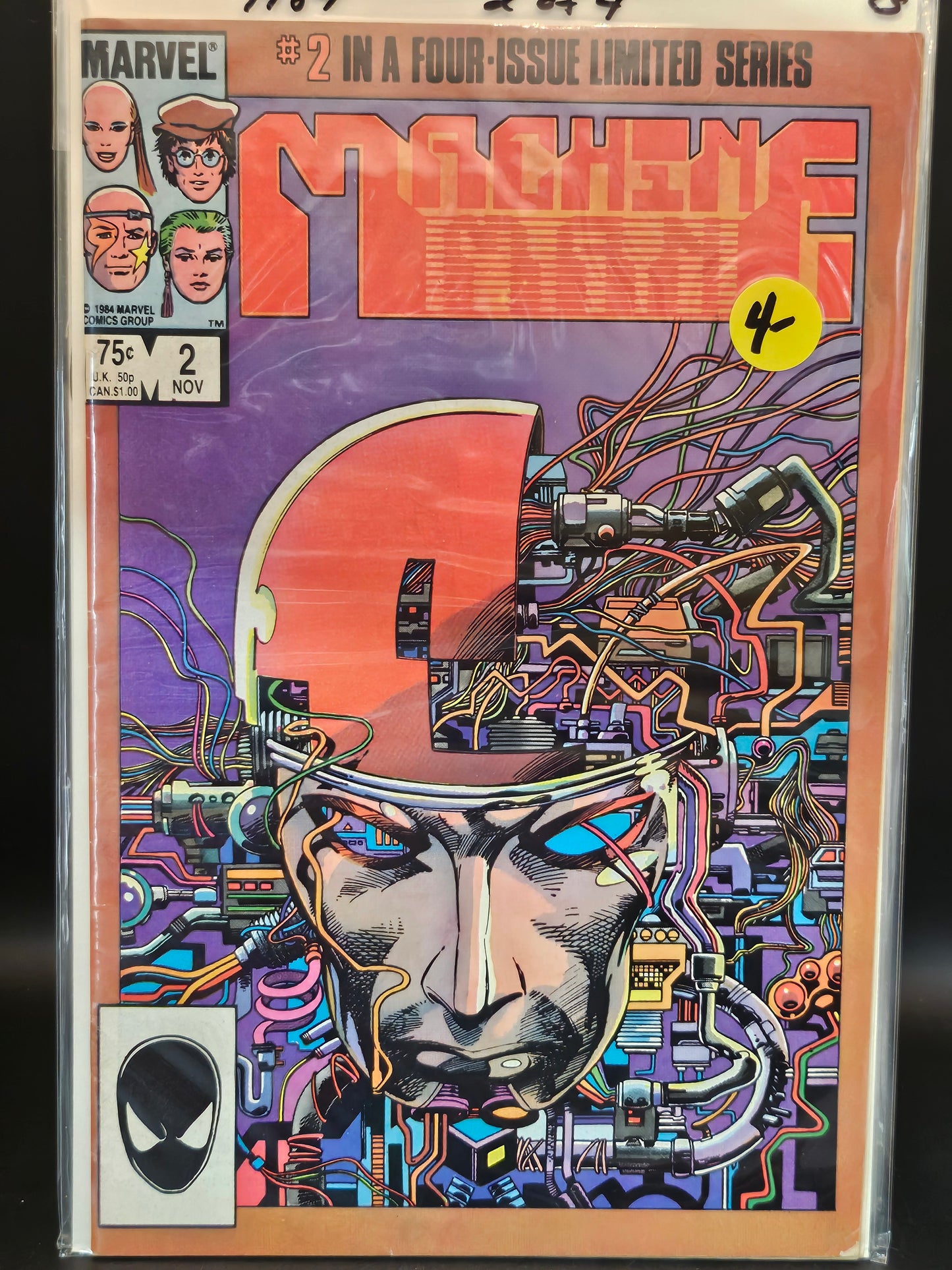 #1-4 Machine Man (1984 2nd Series)