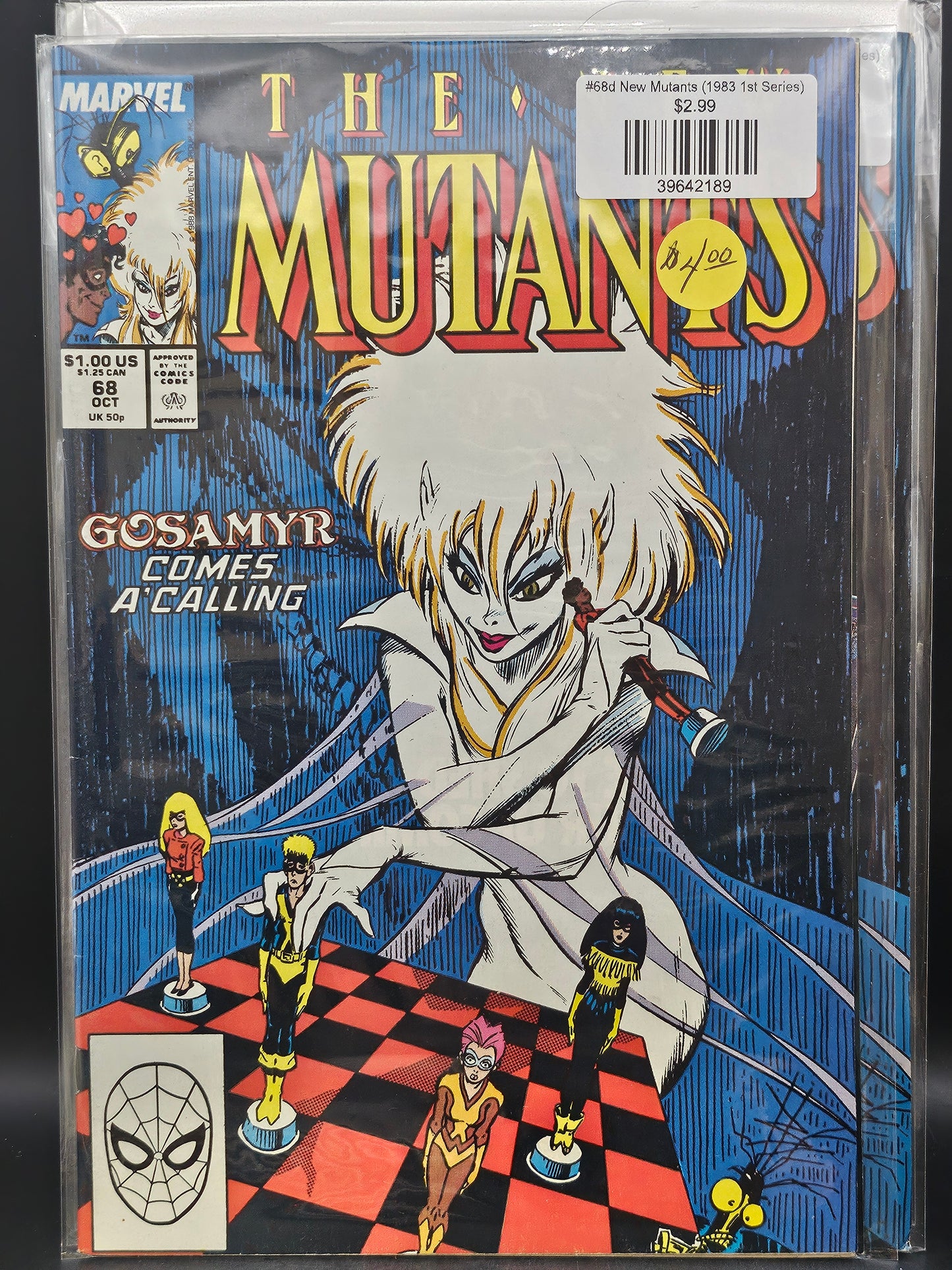 #68d New Mutants (1983 1st Series)